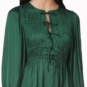 Maje 122 Rinc Mini Dress in Satin